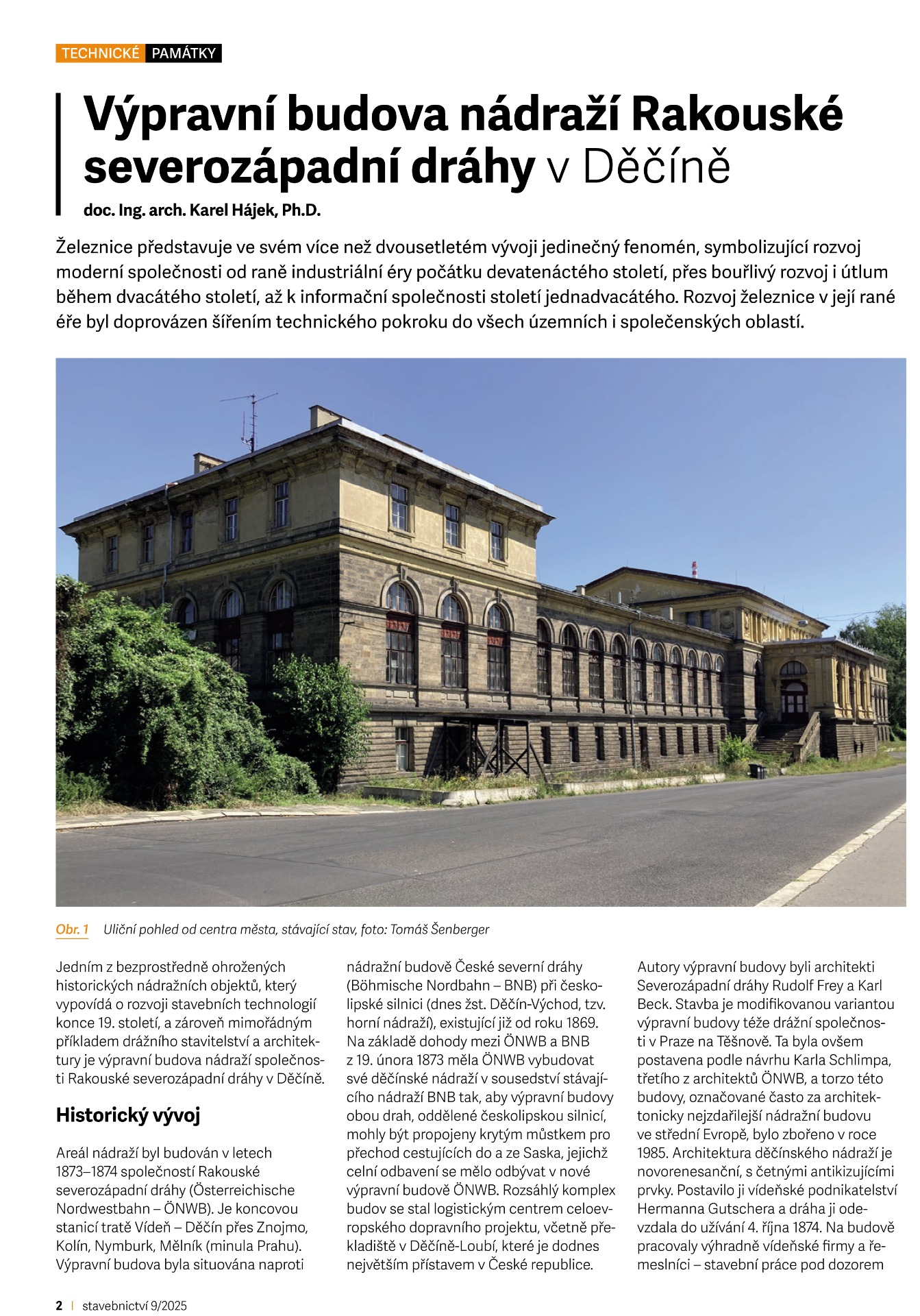 ČASOPIS STAVEBNICTVÍ 9/2025